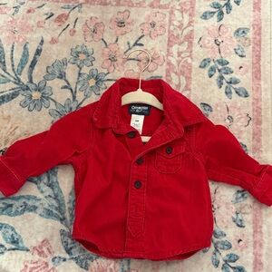 OshKosh B'gosh Red Corduroy Baby Jacket